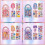 Magnetische Anziehpuppe für Mädchen – 9 Outfit-Sets 5