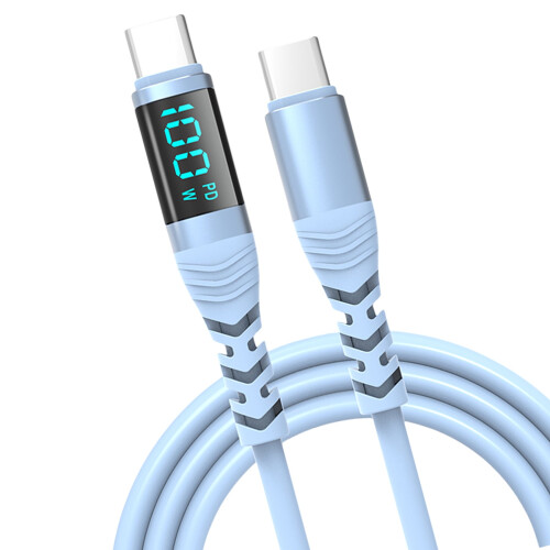 Καλώδιο φόρτισης USB C σε USB C, καλώδιο γρήγορης φόρτισης δεδομένων ψηφιακής οθόνης 2