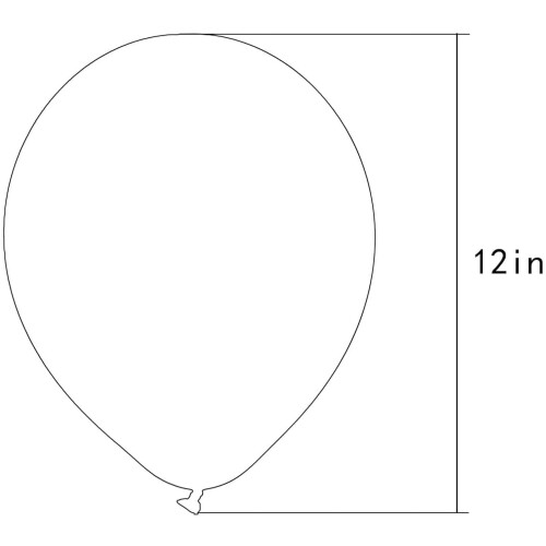Balões de confete laranja e branco de 30 cm (12 polegadas), pacote com 50 unidades, para decoração de festas com tema laranja e branco. 1