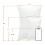 Tiny Pillows, 2 Pack Microfiber Soft Small Pillows Machine Washable Travel Pillows 11 X 7 Inches, White 2