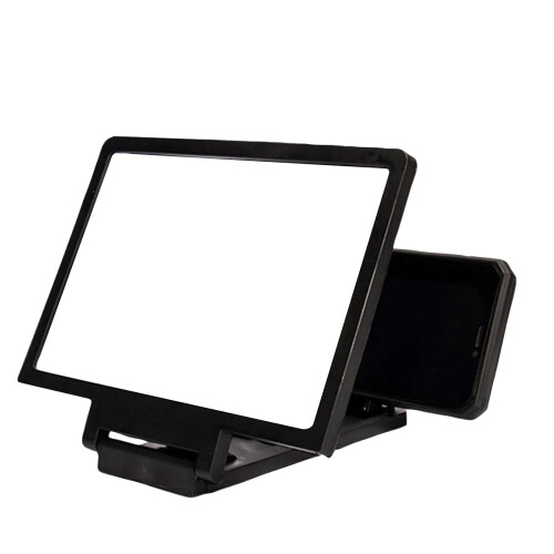 Slim Base Phone Screen Magnifier Thin Tablet Movie Viewing Tool Portable