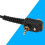 Fone de ouvido com microfone de 1 pino e 2,5 mm para MTH600, MTH650, MTH800 e MTP850. 5