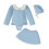 Μαγιό Κοριτσιού UPF50Sun Safe Tankini για Νήπια (18–24M), Ανοιχτό Μπλε 1