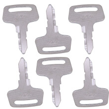 6x kľúč zapaľovania 55150 pre Kubota F2260F3060F2560G1700G1800ZD18F ZD21F