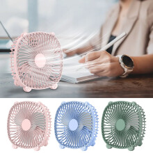 Ventilateur de bureau USB, petit ventilateur portable et silencieux pour chambre ou bureau