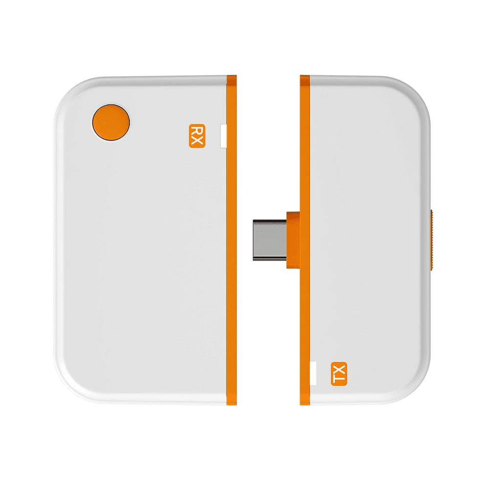 Type C Wireless Transmitter And Receiver, Dual Connection Modes 1080P With 5G Stable, For Hd Tvs Projectors Monitors - (Whith) 9485826531579