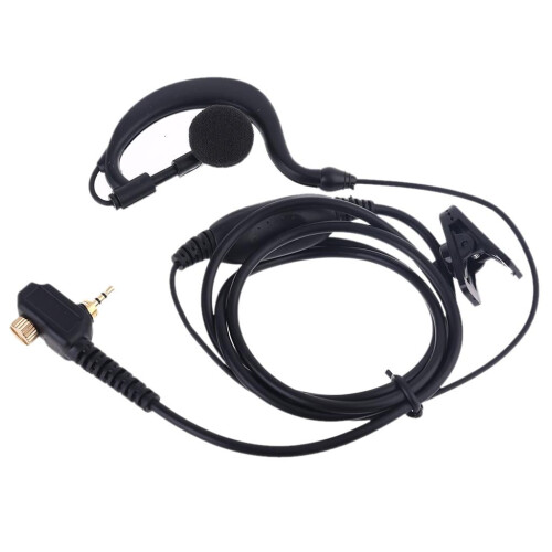 Fone de ouvido com microfone de 1 pino e 2,5 mm para MTH600, MTH650, MTH800 e MTP850.
