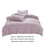 Σετ σεντόνια Tupukom 4 τεμαχίων (king size/twin/full/queen size), εξαιρετικά μαλακά, αναπνεύσιμα, με 8