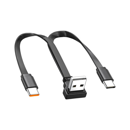Cábla Ilmhuirearaithe USBCábla Ilmhuirearaithe Fóin2in1Cábla Ilmhuirearaithe USB C le Port Cineál C do Ghutháin/Táibléid