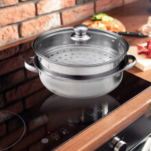 Autocuiseur de stérilisation pour la mise en conserve, la cuisson et le passage à la vapeur des vêtements/aliments – Compatible avec tous les