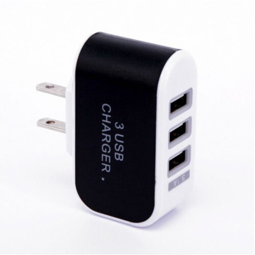 Vegglader med 3 USB-porter 2
