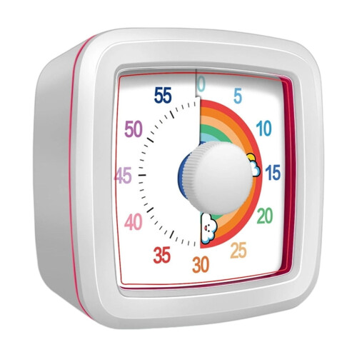 Kids Educational Timers With Visual Color Conversion Mechanical Time Management Device Release Operations