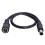 DC-Ladekabel 6,5 x 4,4 mm Stecker auf Buchse 1,5 m 1