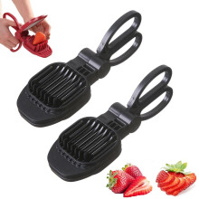 2PCS Handheld Mushroom Divider Tomato Cutter Egg Split Device Slicer Egg Mould Tool Multifunction Slicing