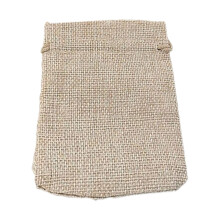 Mini jute cadeauzakjes 9x12cm – Natuurlijke katoenmix