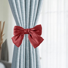 Bow Curtain Tiebacks Clip Tie Backs for Curtains Home Decor Living Room Curtain Decoration Clip Curtain Holdbacks
