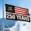 USAs 250-årsjubileumsflagg 90x150 cm polyester 2