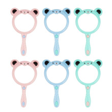 Pack of 6 Cute Magnifiers Cartoon Magnifying Glass 60mm Lens Toy for Scientific