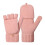 Winterliche, wärmende, fingerlose Strickhandschuhe, wandelbar 1