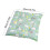 Coussin de chaise en coton et lin 40x40cm multicolore 3