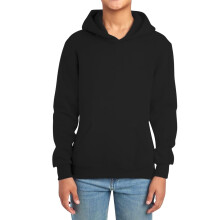 Hoodie, Hoodies voor jongens en meisjes, Sweatshirts met lange mouwen, Pullover, Effen, Casual, Comfortabel, Peutersweatshirt, 4-5 jaar, Z03 Zwart