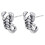 WORGEOUS men ear studs Scorpion Ear Studs Silver 1 Pair 3