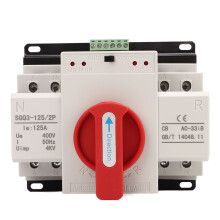Dual Power Automatic Transfer Switch With Manual Operation And Rated Voltage Of400V, Mechanical And Electrical Interlock Systems For Enhanced Safety