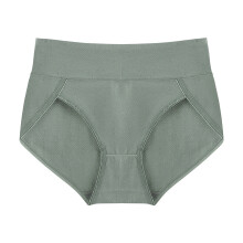 Panties for Women,High Waist Belly Control Underwear for Women Breathable Plus Size Briefs,Womens Underwear,Green,2XL