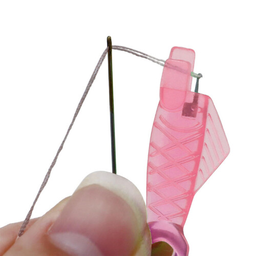 Fish Mouth Sewing Machine Needle Threader – Automatic, Quick & Easy Self-Threader, Compatible with Most Machines