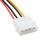 YIEMEEN Καλώδιο Τροφοδοτικού Big4Pin σε Small4Pin από Υπολογιστή σε Μονάδα Δισκέτας 3