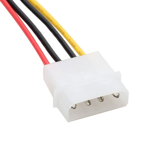 YIEMEEN Καλώδιο Τροφοδοτικού Big4Pin σε Small4Pin από Υπολογιστή σε Μονάδα Δισκέτας 2