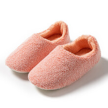 Pantoufles fermées doublées en polaire avec coussin en mousse à mémoire de forme