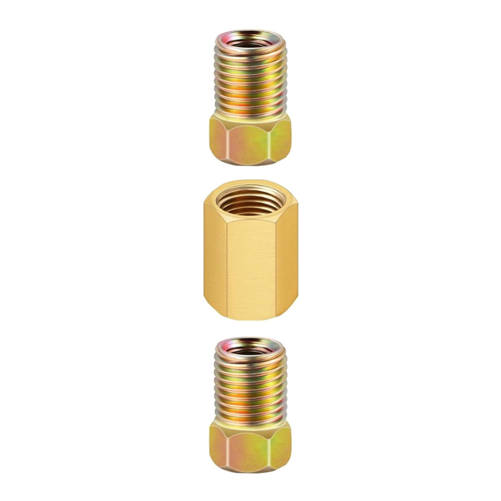 Copper Brake Line Union Fitting For 3/16" Tube 9058772238900