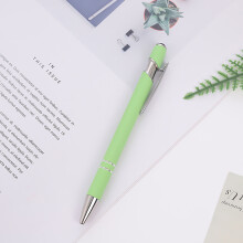 Stylo bille léger en aluminium (lot de 5), encre noire rétractable, design minimaliste pour le travail, le bureau et la prise de notes –