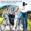 Thickened Adjustable Front Bike Rack Basket for E-Bikes – L-Shaped, Iron Support, Black, Compatible with Ebikes 5