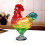 Bol de cristal para dulces con forma de pollo, 1 pieza 5