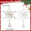 Glitter 3D Metal Christmas Star Tree Topper with Lights 4
