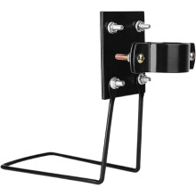 Thickened Adjustable Front Bike Rack Basket for E-Bikes – L-Shaped, Iron Support, Black, Compatible with Ebikes