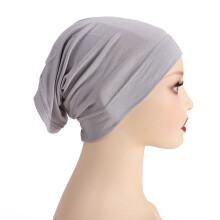 Turban Réamhcheangailte do Mhná, Caipín Fillte Ceann Cadáis Bog, Caipín Chemo Leaisteach le haghaidh Caillteanas Gruaige, Iar-Mháinliachta,