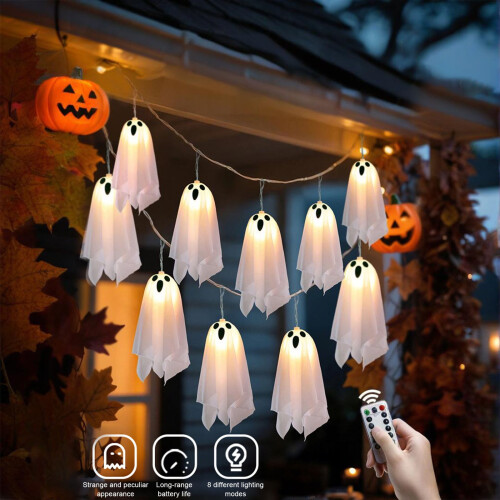 Ghost LED-lyslenke 2,4 m 8 moduser 2
