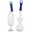 Brosse flexible pour bouteille de vin avec éponge en mousse (1 pièce) 2