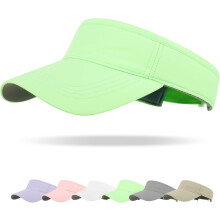 Sun Visor Hat Breathable Visors Sport Golf Visor Adjustable Velcro Sun Cap UV Performance Hats for Women Men