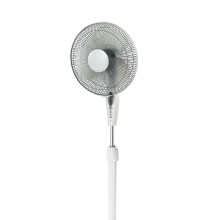 Stable Pedestal Fan Rod Replacement White Stainless Steel for Home Use