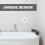 Bathroom Suction Cup Wall Clock White Glass Design 1Set for Bathroom 7