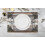 Set van 4 vinyl placemats – rechthoekig, antislip, bruin 2