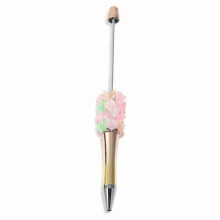 5pcs Beadable Pens pearl flower shape