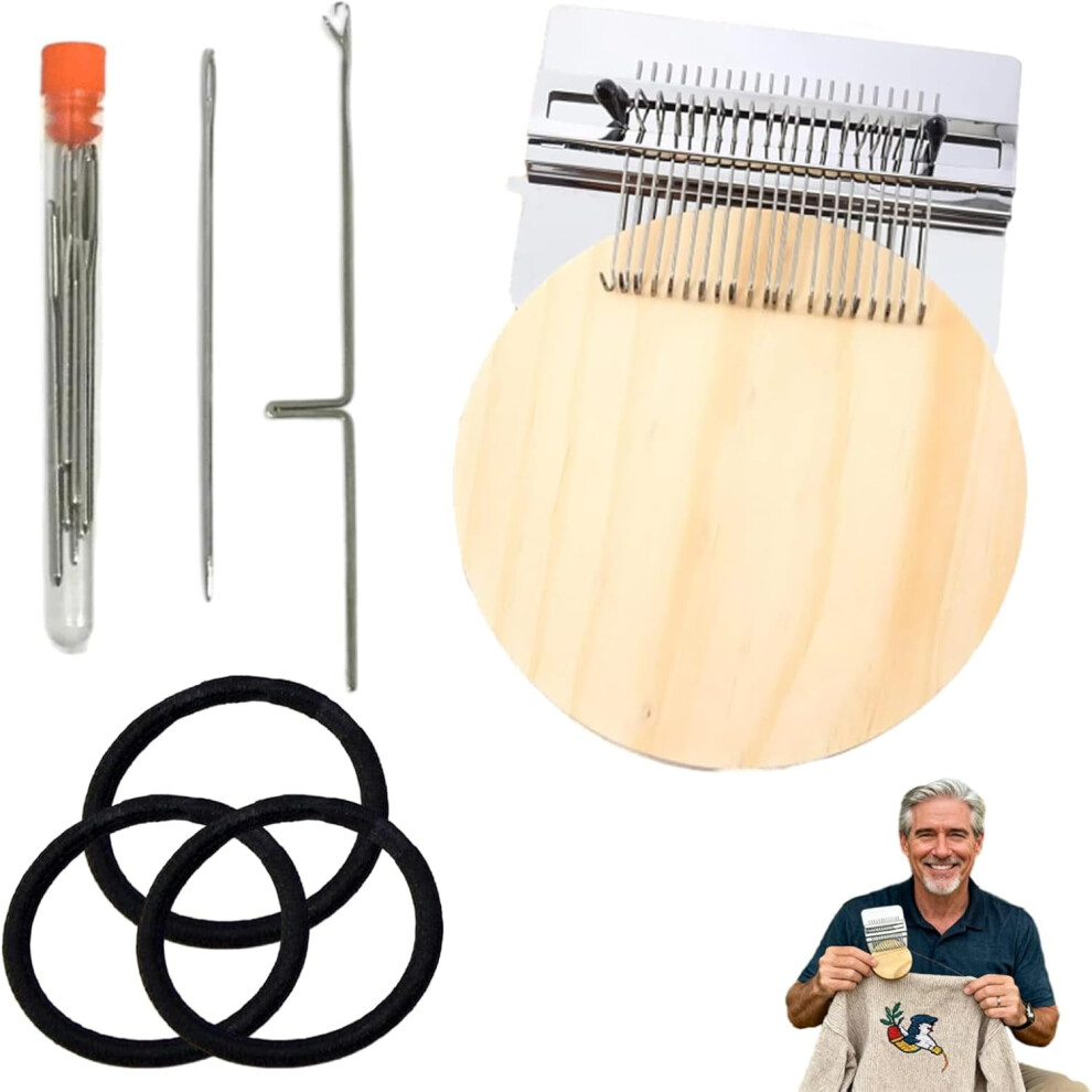 Patchmaker 2.0 Kit, Patchmaker Kit Loom, Patch Maker Mini Loom, Patch Maker Mending Loom, Patchmaker Tool, Mini Portable Patch Darning Loom Kit