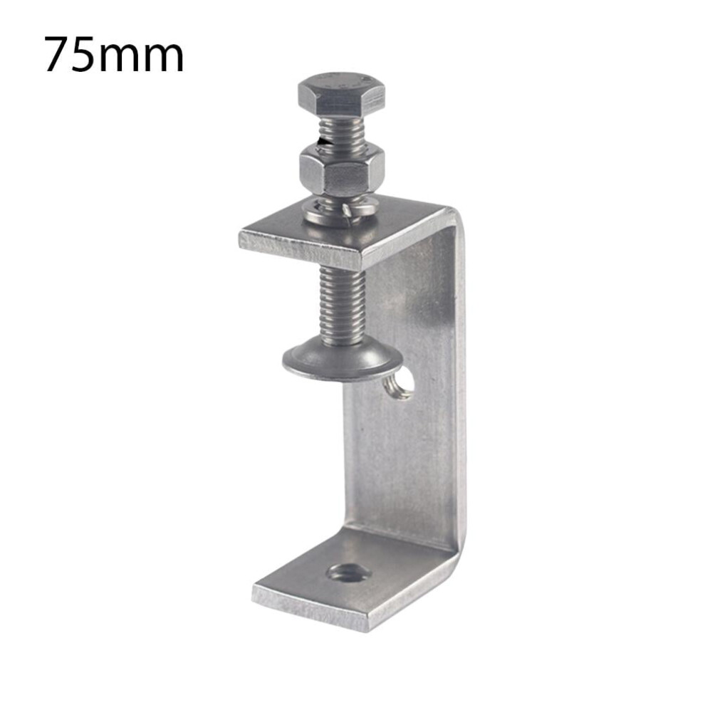 Qenashaing Stainless Steel Adjustable Clamp, High-Strength Quick Clamp For Woodworking, Metalworking, Diy, Welding & Home Workshop 9083649203668