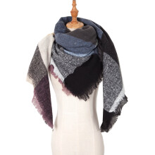 Womens Winter Scarf, Fashion Feel Plaid Scarfs for Women, Pashmina Shawls and Wraps, Long Blanket Scarf