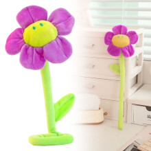 Fabric Sunflower Plush Bouquet, Felt Flower Arrangement for Spring Decor – Compatible with Home & Table Display